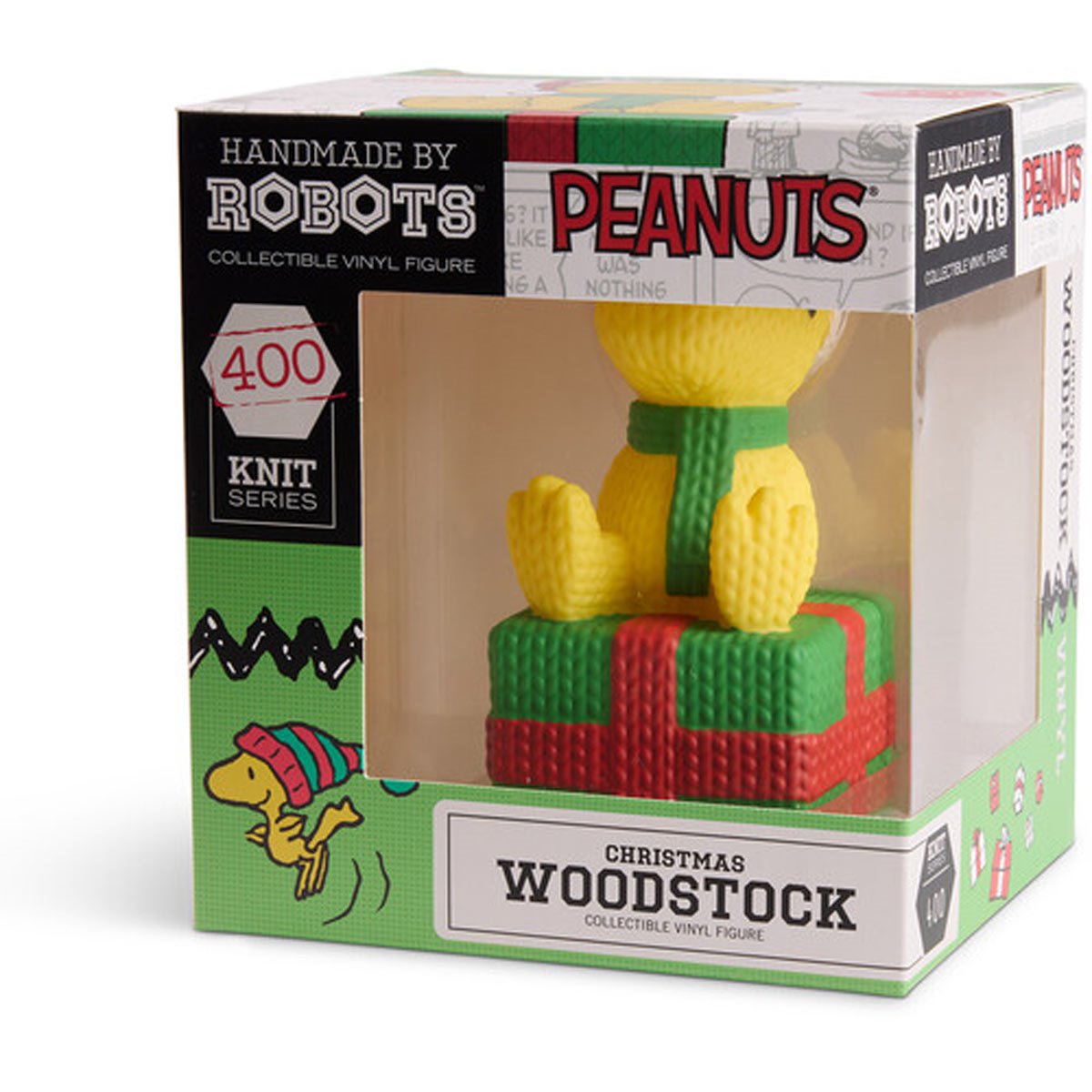 Peanuts Woodstock #400 Christmas Handmade By Robots Vinyl Figure
