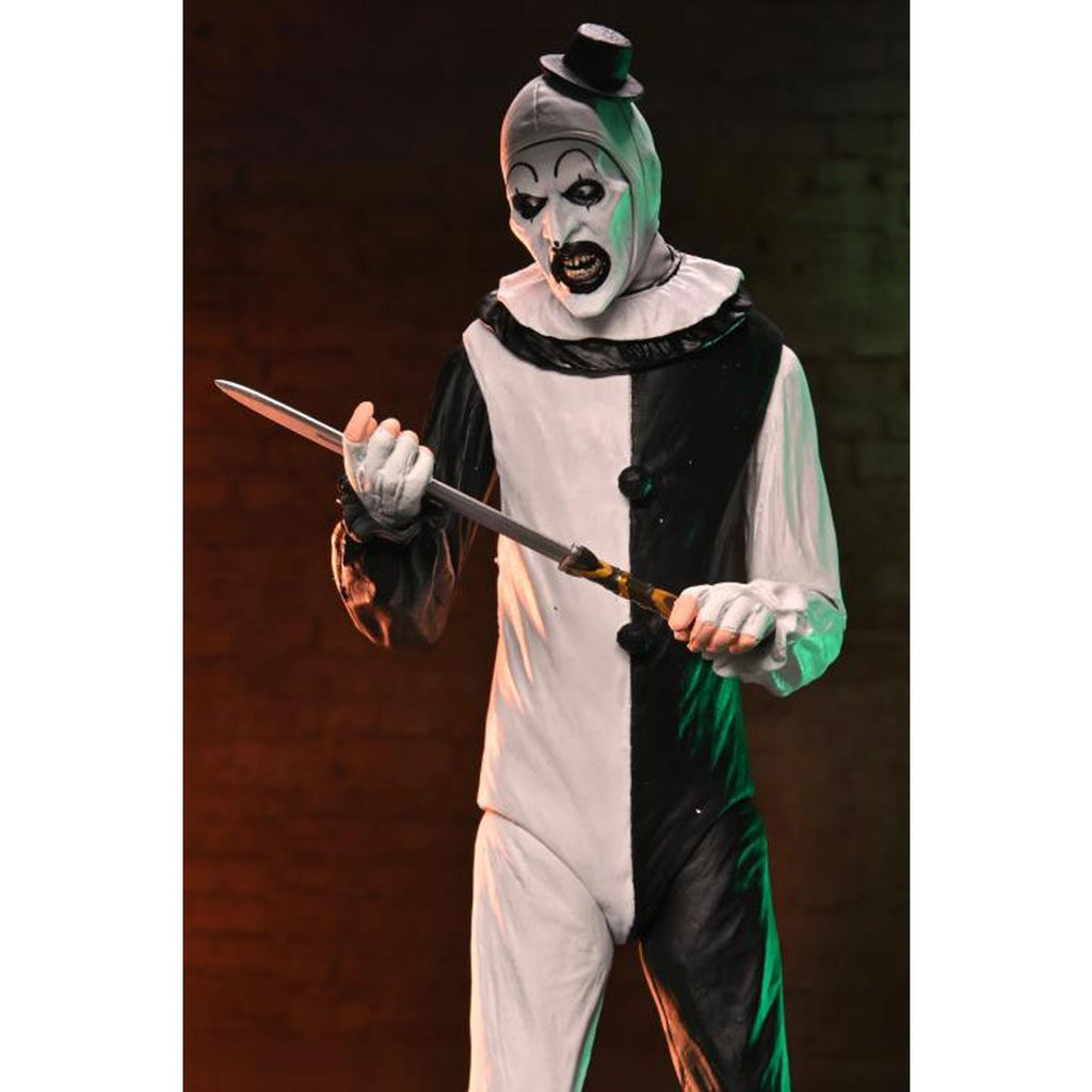 Terrifier 2 Ultimate Art the Clown and Little Pale Girl 7-Inch Scale Action Figure 2-Pack