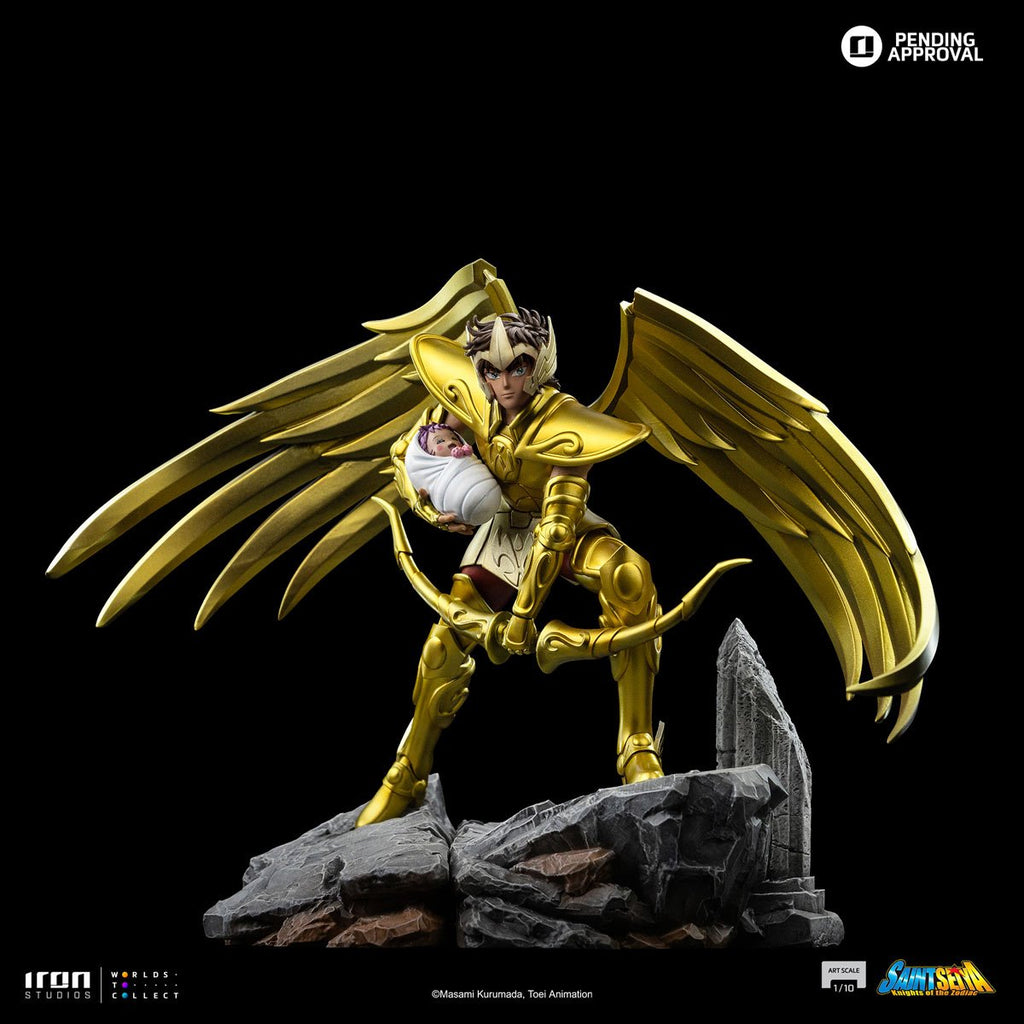 Saint Seiya Sagittarius Aiolos 1:10 Art Scale Limited Edition Statue