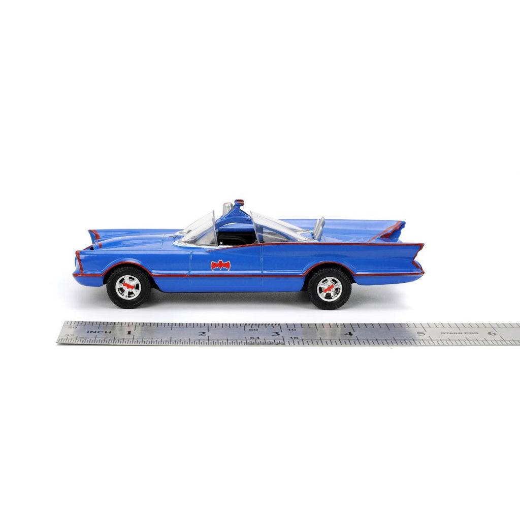 Batman 1966 Batmobile Animated Color Version 1:32 Scale Die-Cast Metal Vehicle
