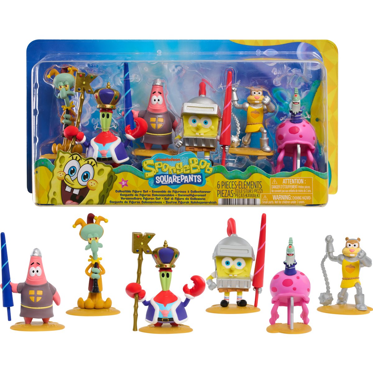 SpongeBob SquarePants Dunces & Dragons Collectible Figure Set