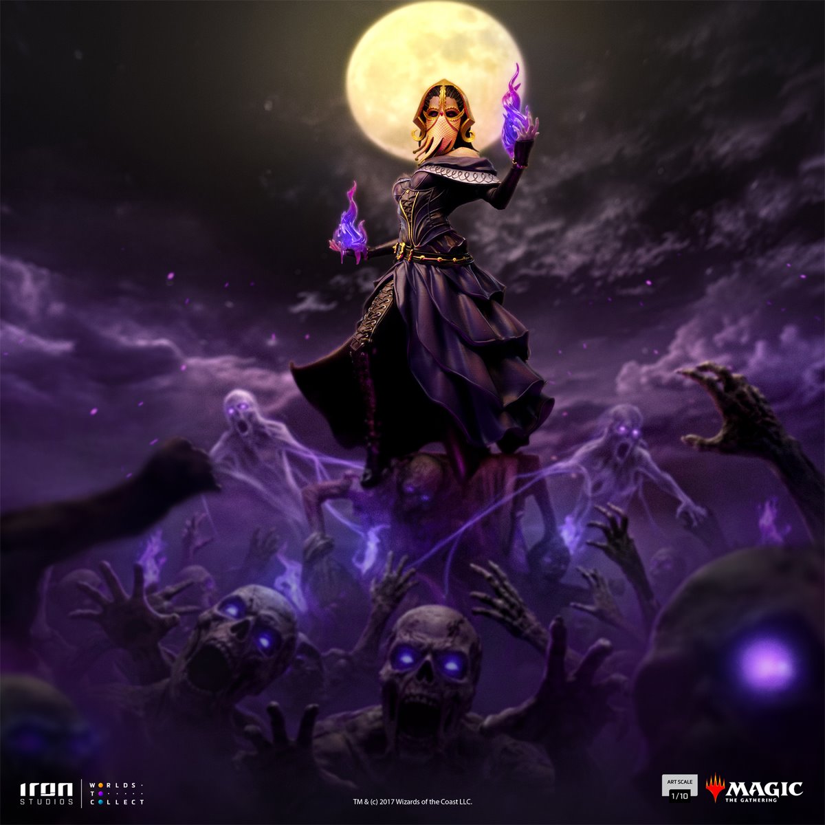 Magic: The Gathering Liliana Vess Deluxe 1:10 Art Scale Limited Edition Statue