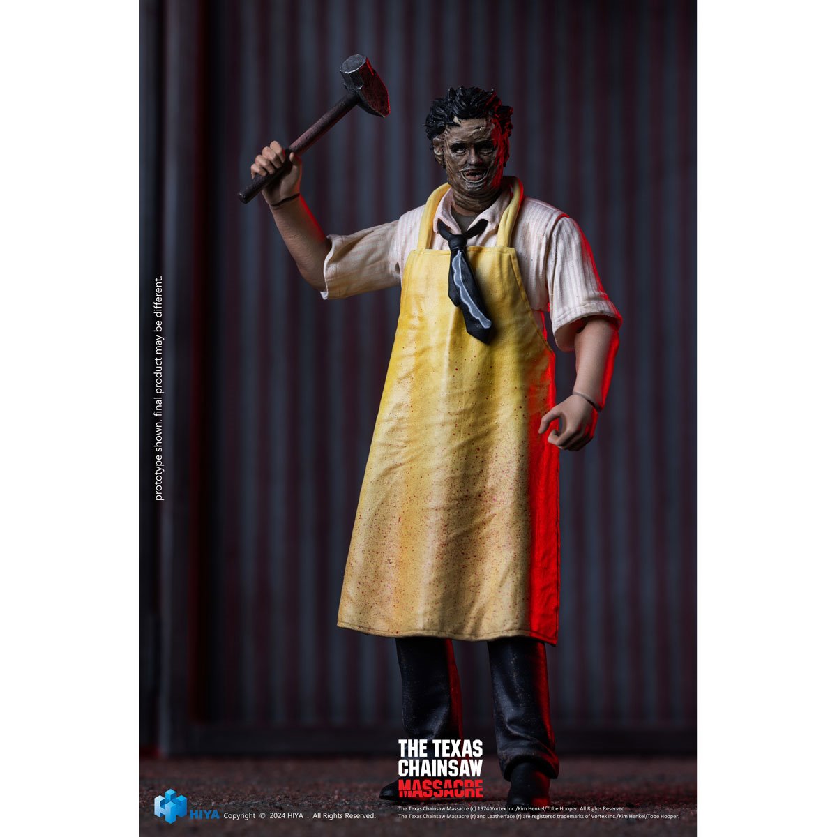 Texas Chainsaw Massacre 1974 Leatherface Mask Standard Ver. Exquisite Mini 1:18 Scale Action Figure - Previews Exclusive