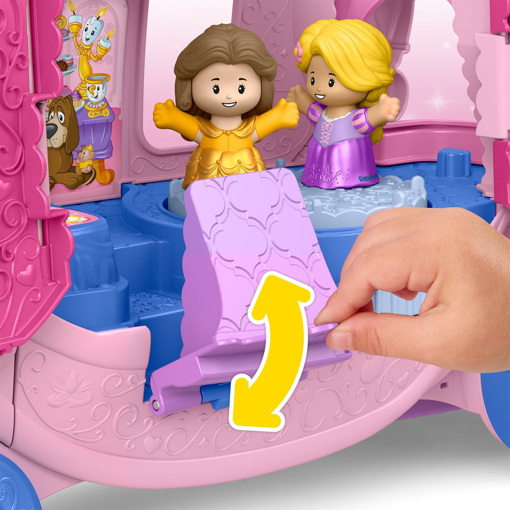 Disney Princess Little People Pull-Along Musical Carriage Playset