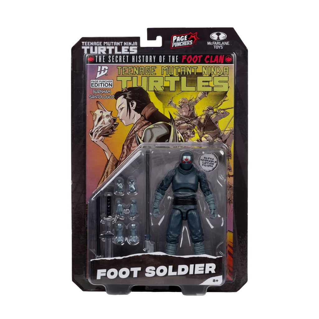 Teenage Mutant Ninja Turtles Page Punchers Wave 1 Foot Soldier 5-Inch Scale Action Figure with Comic