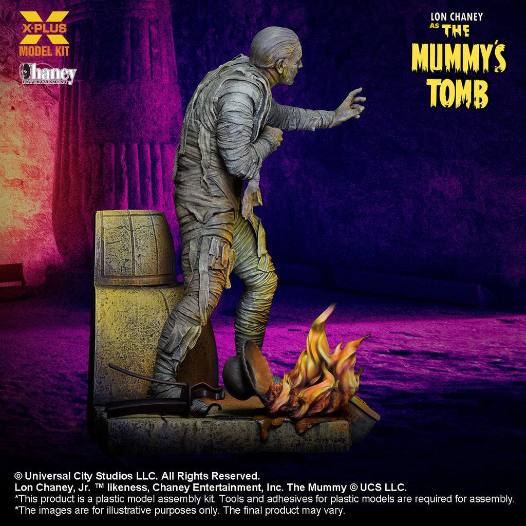 The Mummy's Tomb Lon Chaney as The Mummy 1:8 Scale Model Kit