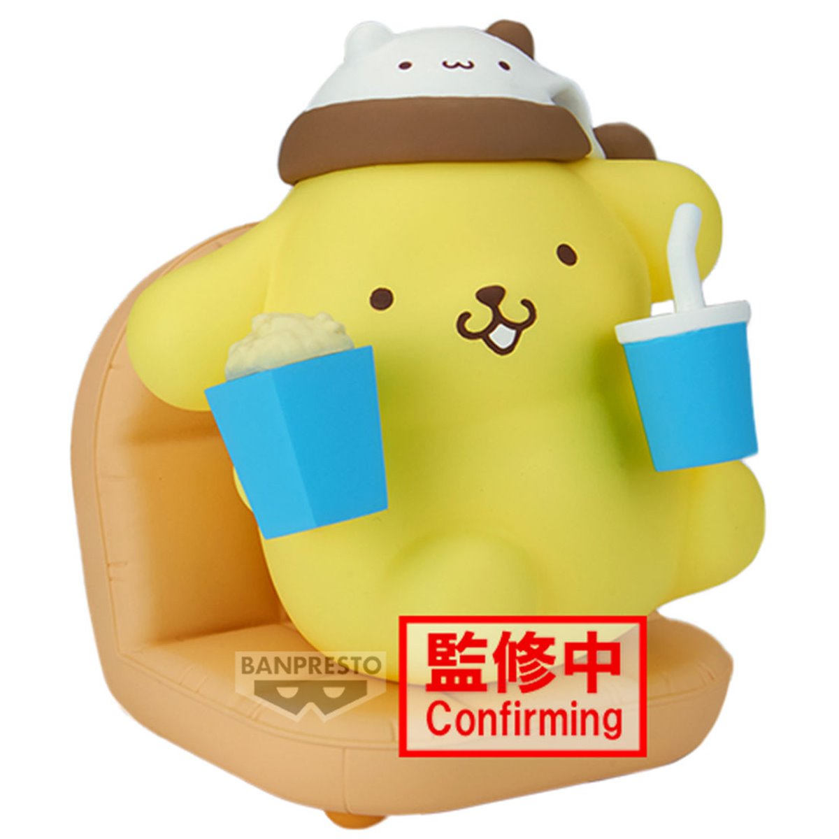 Sanrio Pompompurin Nakayoshi Memories Relaxing Time at Home Statue