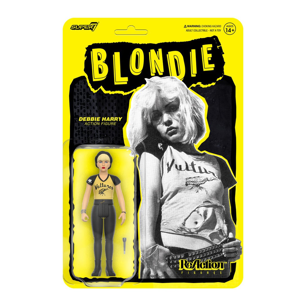 Blondie Debbie Harry Vultures 3 3/4-Inch ReAction Figure