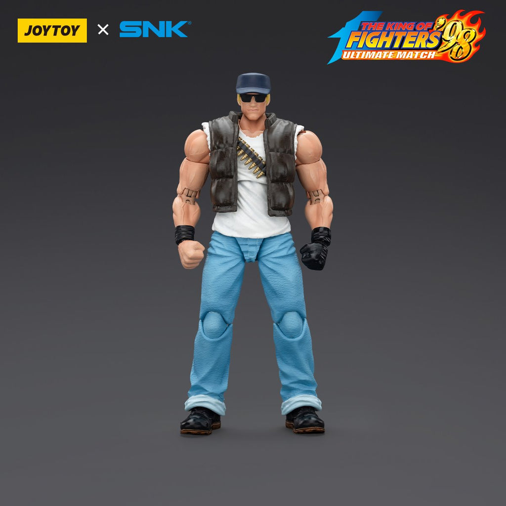Joy Toy King of Fighters '98 Ultimate Match Ikari Warriors Team Clark Still 1:18 Scale Action Figure