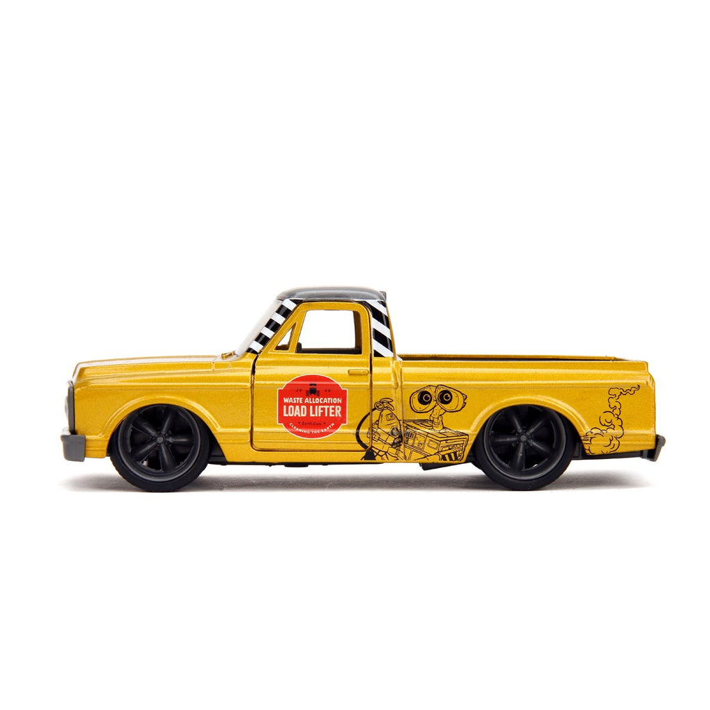 Hollywood Rides Wall-E 1972 Chevrolet Cheyenne 1:32 Scale Die-Cast Metal Vehicle