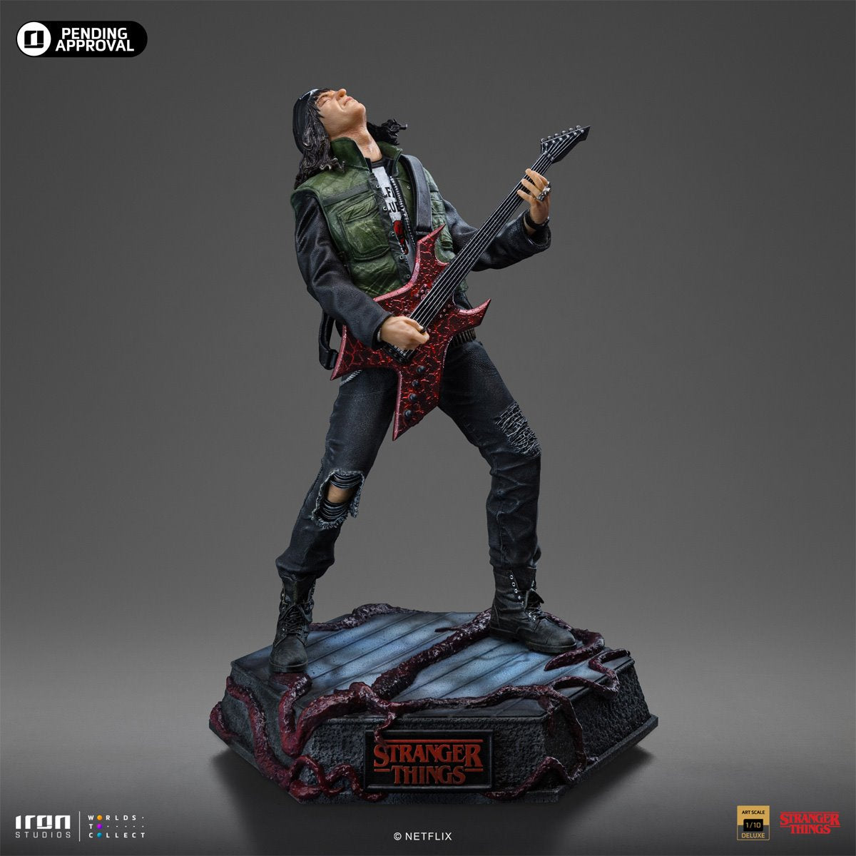 Stranger Things Eddie Munson 1:10 Deluxe Art Scale Limited Edition Statue