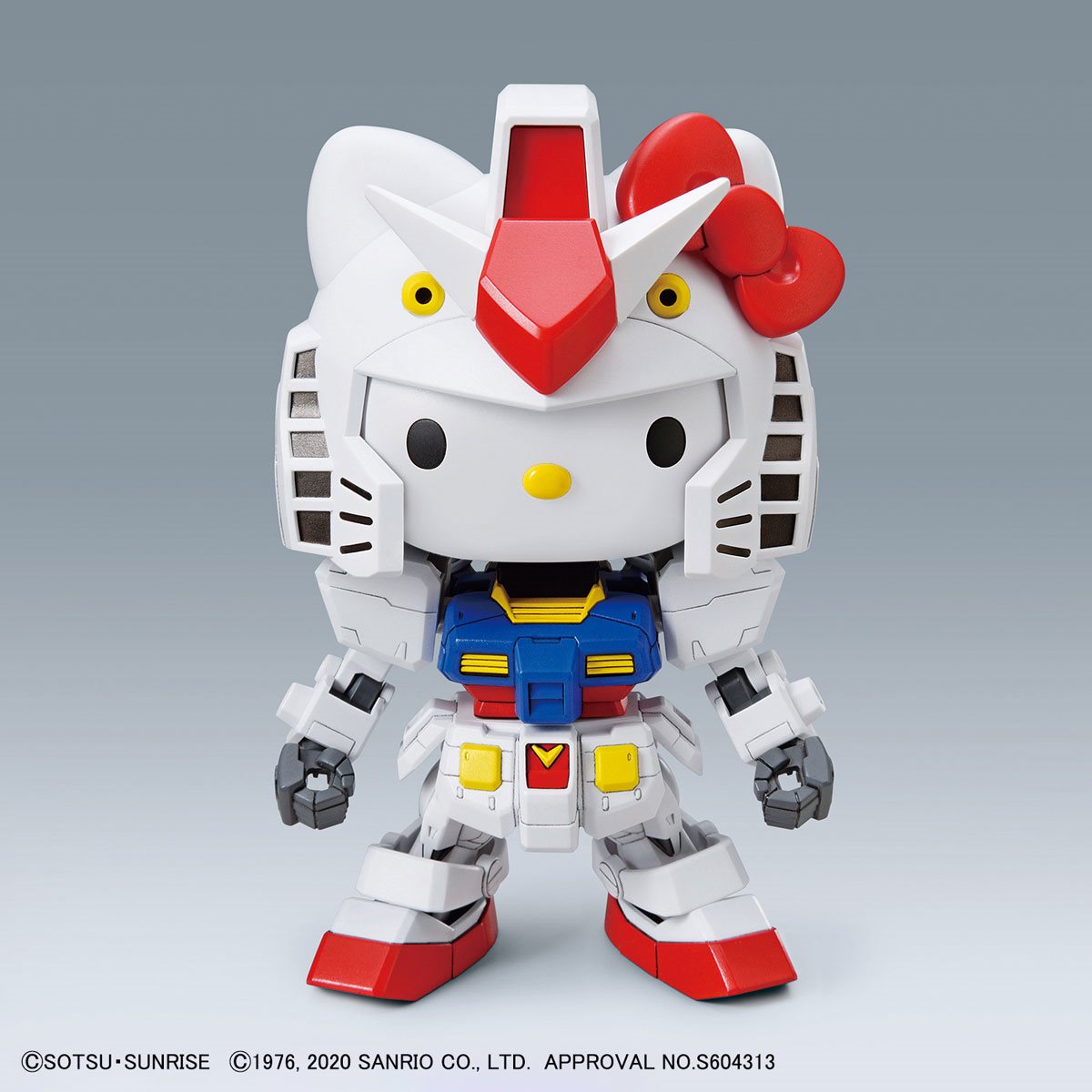 Gundam Hello Kitty and RX-78-2 Gundam SD-EX Standard Model Kit
