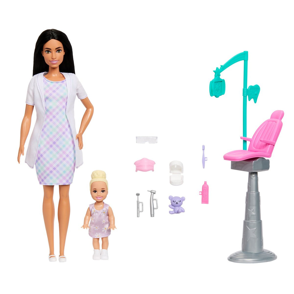 Barbie Careers Dentist Doll with Black Hair