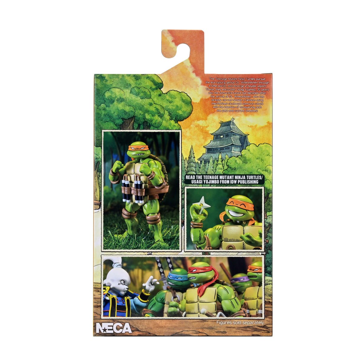 Teenage Mutant Ninja Turtles x Usagi Yojimbo Ultimate Michelangelo 7-Inch Scale Action Figure