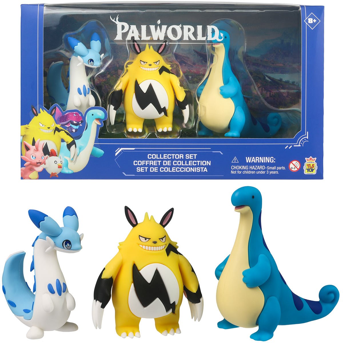 Palworld Collector 3-Inch Scale Action Figure 3-Pack