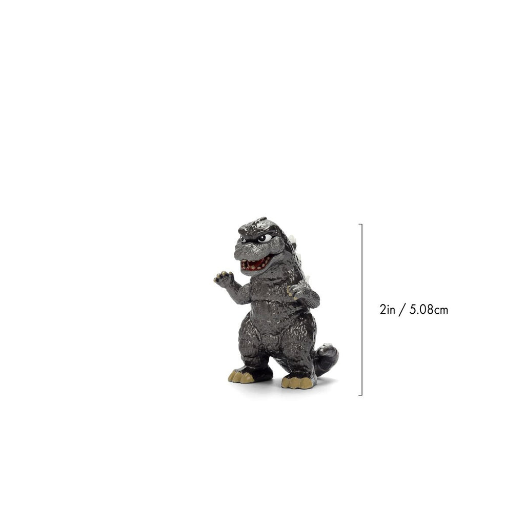 Godzilla Wave 1 MetalFigs 2 1/2-Inch Die-Cast Metal Mini-Figure 4-Pack
