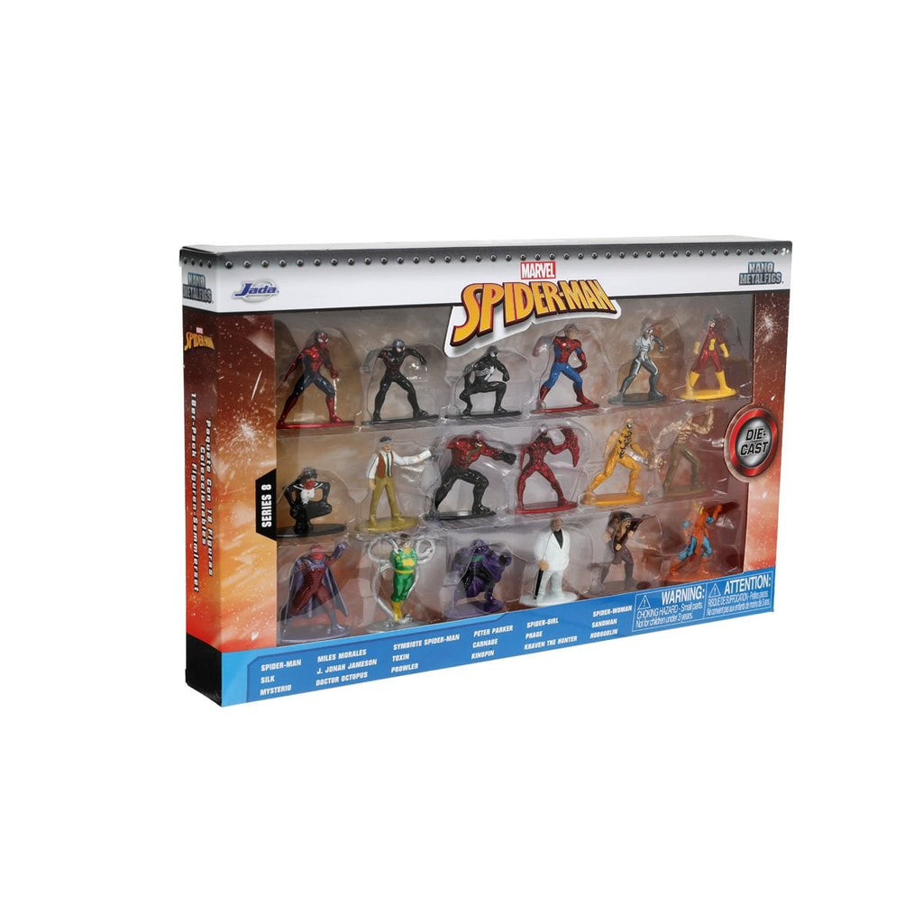Marvel Spider-Man Nano MetalFigs Mini-Figure Wave 8 18-Pack