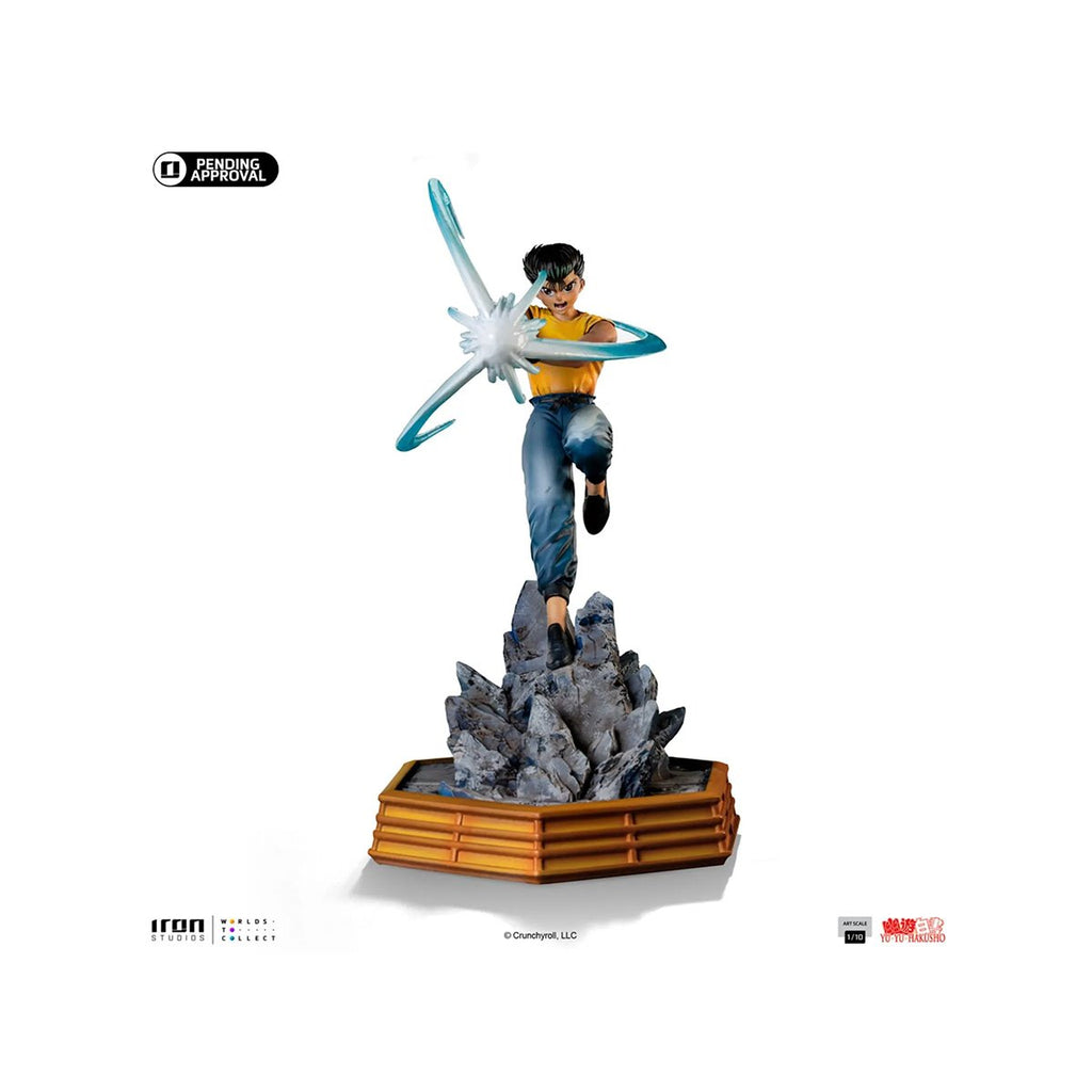Yu Yu Hakusho Yusuke Urameshi 1:10 Art Scale Limited Edition Statue