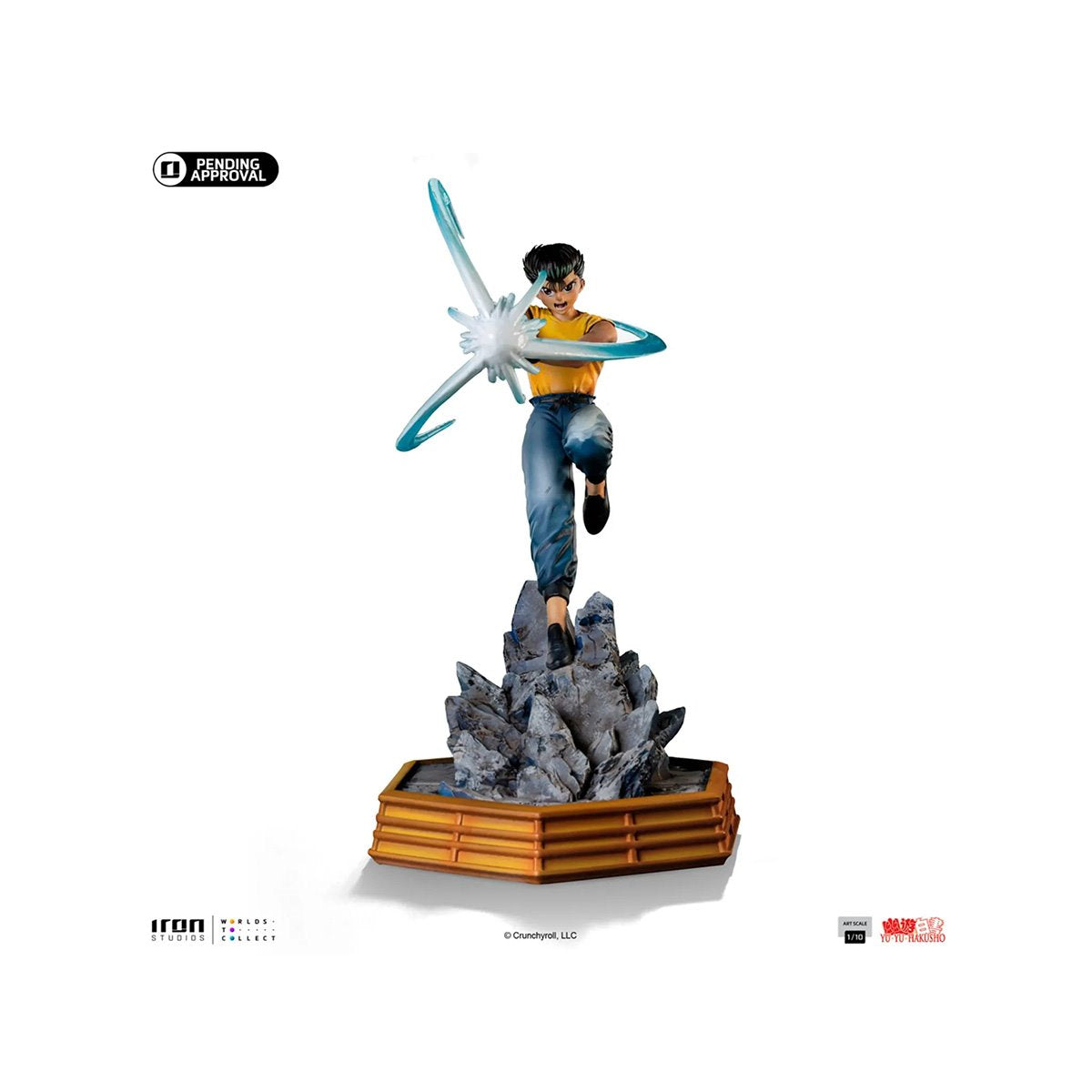 Yu Yu Hakusho Yusuke Urameshi 1:10 Art Scale Limited Edition Statue
