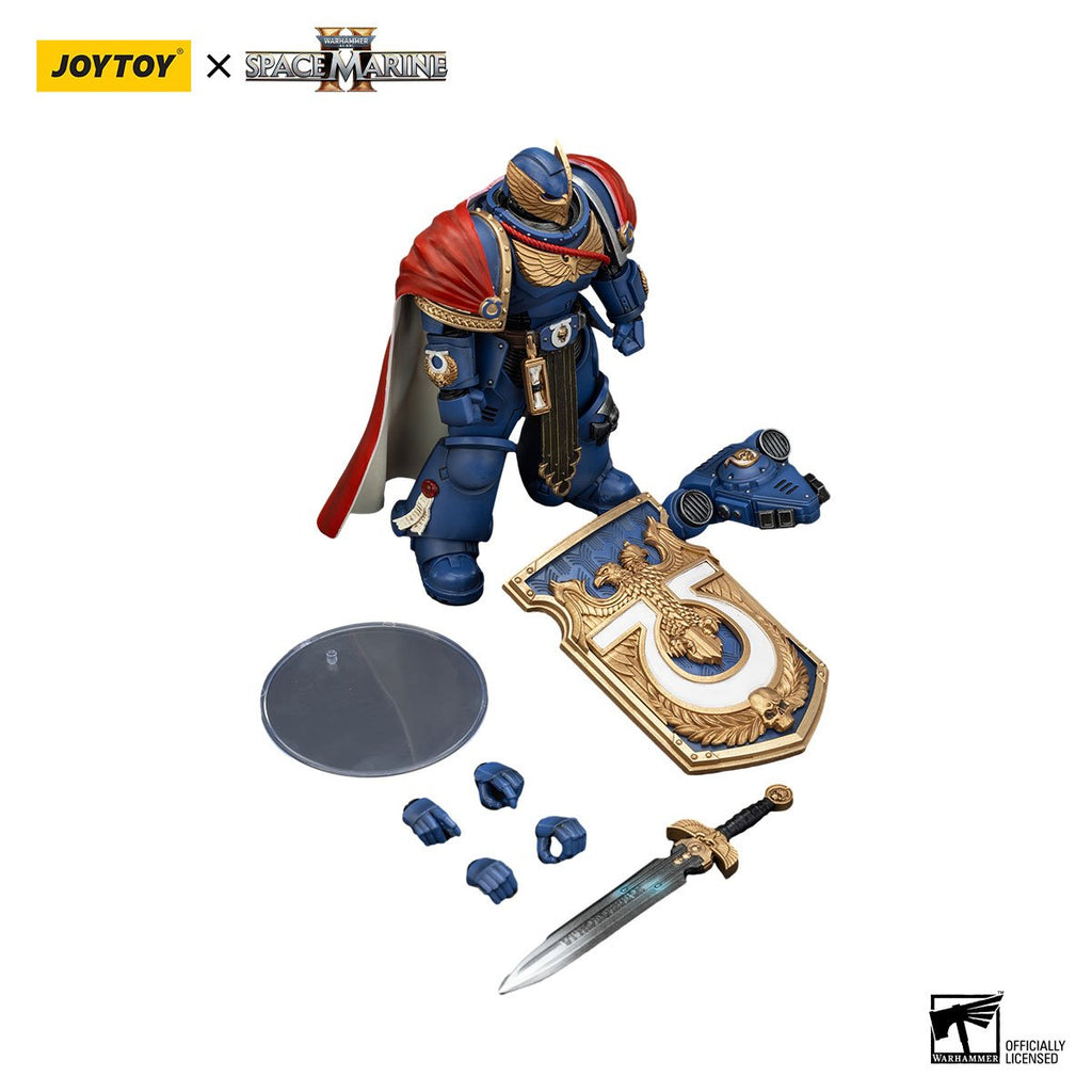 Joy Toy Warhammer Space Marine Ultramarines Victrix Honour Guard Version 2 1:18 Scale Action Figure