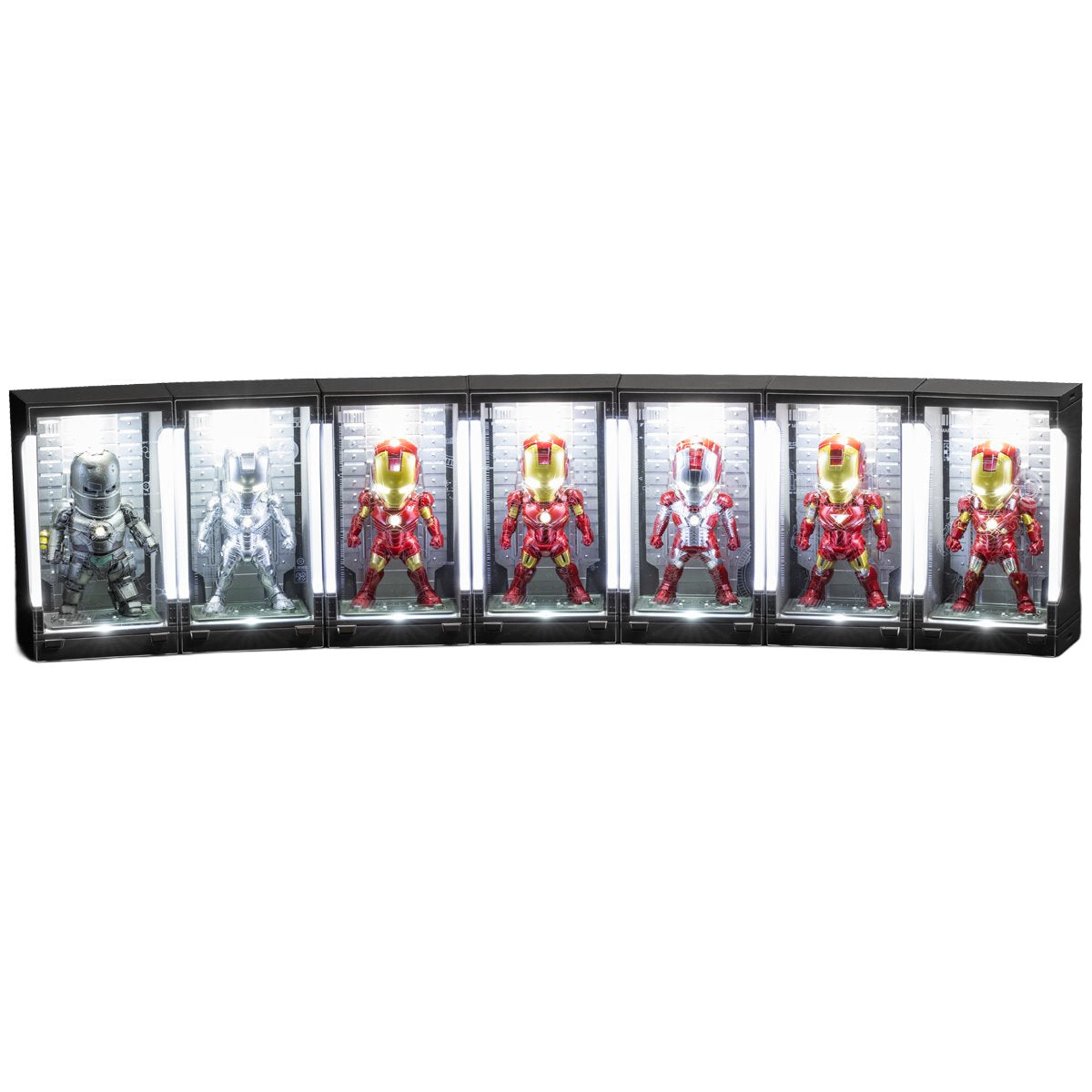 Iron Man Hall of Armor Series MEA-015 Mini-Figure Blind Box Case of 6