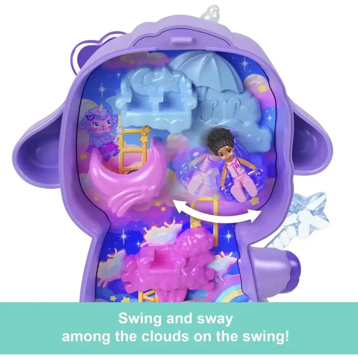 Polly Pocket Cozy Dreamland Compact Playset