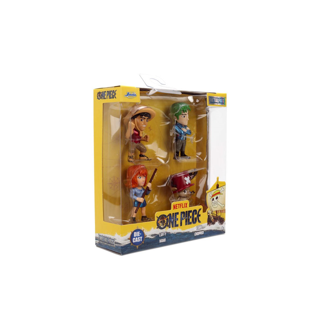 One Piece MetalFigs 2 1/2-Inch Die-Cast Metal Mini-Figure 4-Pack