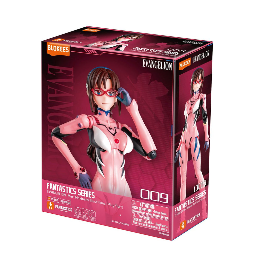 Neon Genesis Evangelion Fantastics Series Mari Makinami Ilustrious Plug Suit Model Kit