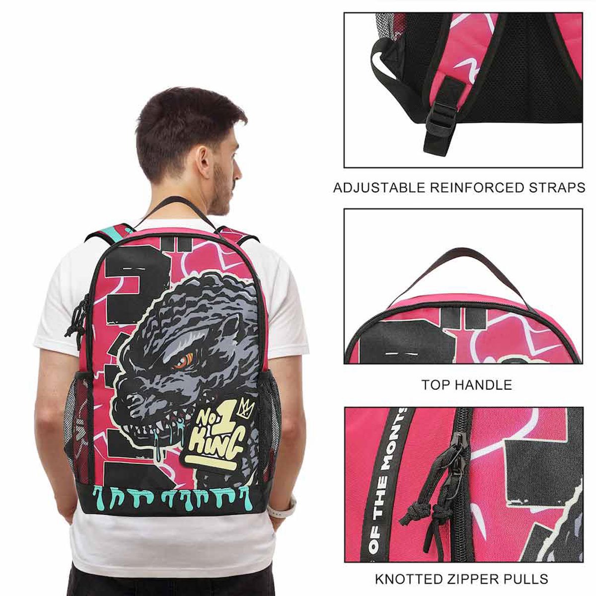 Godzilla King Of The Monsters Backpack