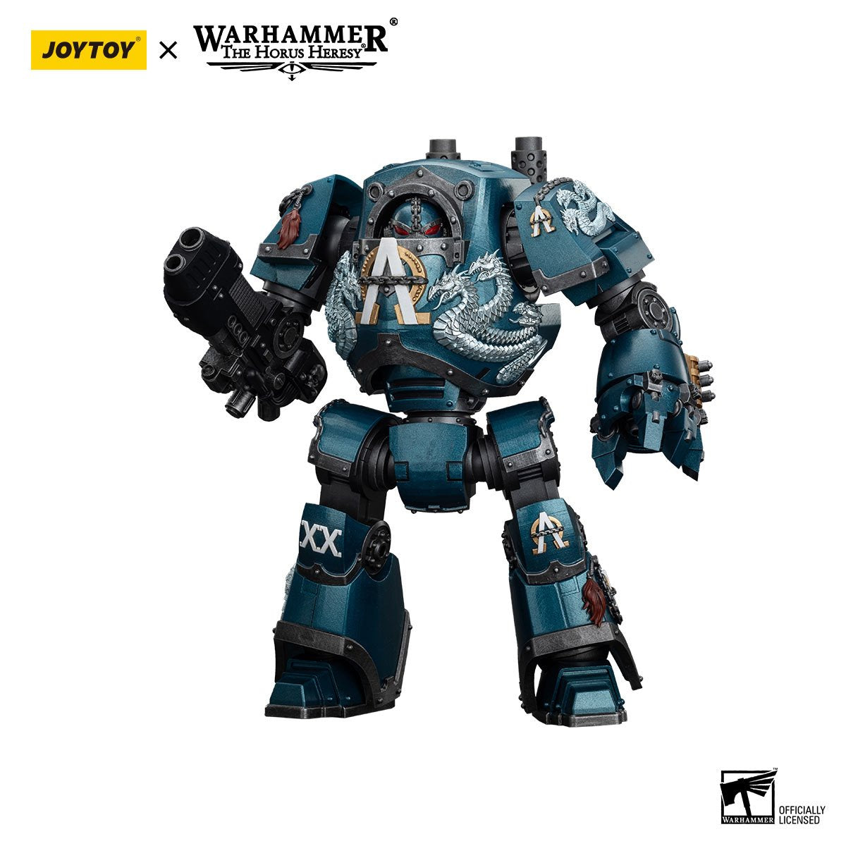 Joy Toy Warhammer The Horus Heresy Alpha Legion Dreadnought Plasma Cannon 1:18 Scale Action Figure