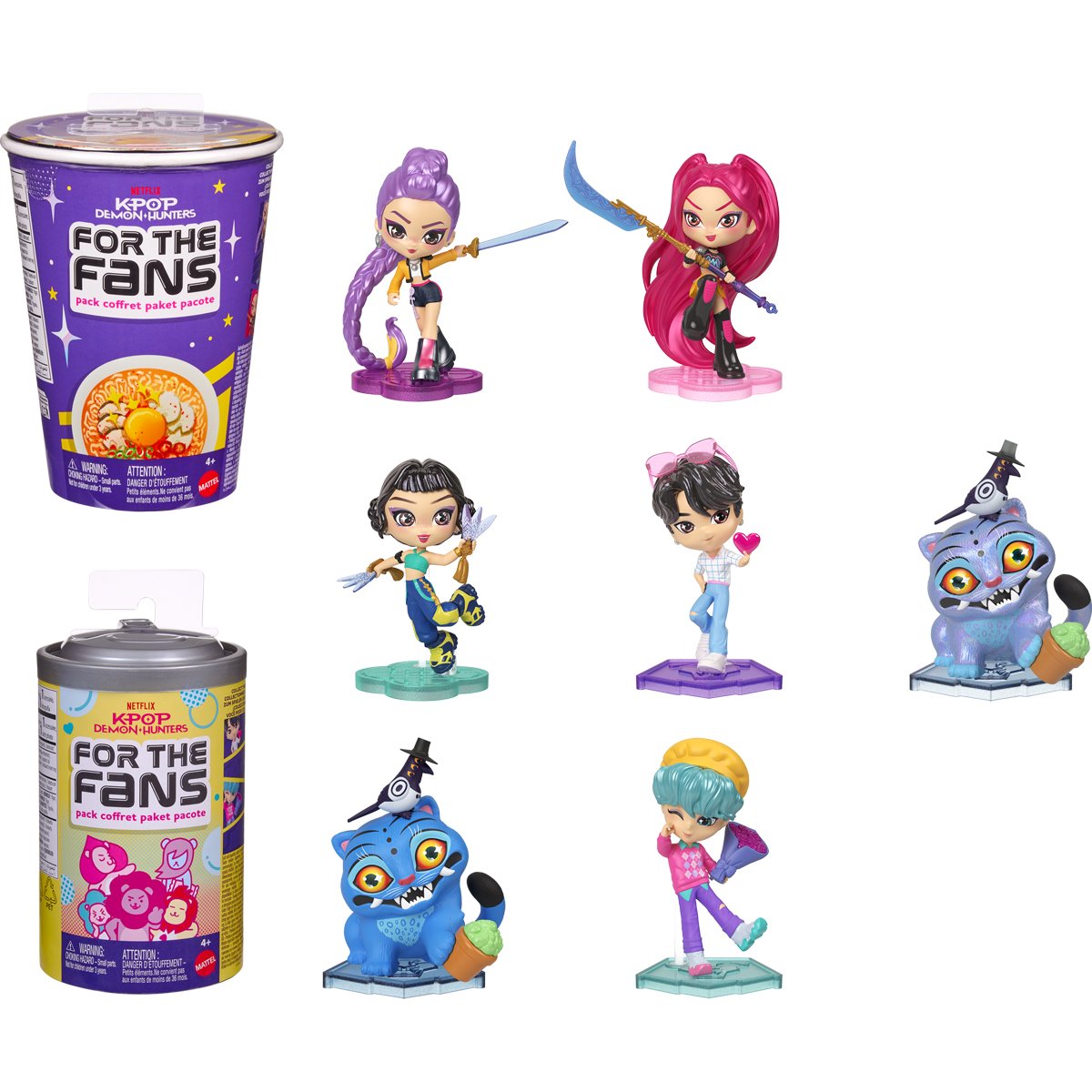 KPop Demon Hunters Collectible Small Doll Blind Box Random 2 Dolls