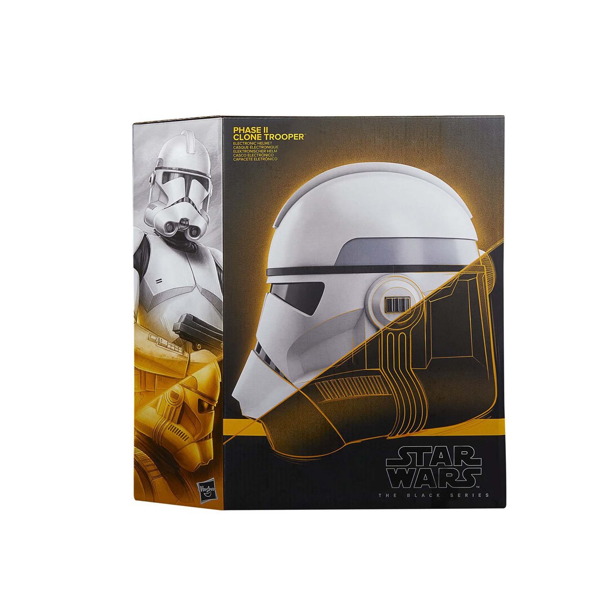 Star Wars The Black Series Phase II Clone Trooper Premium Electronic Helmet Prop Replica