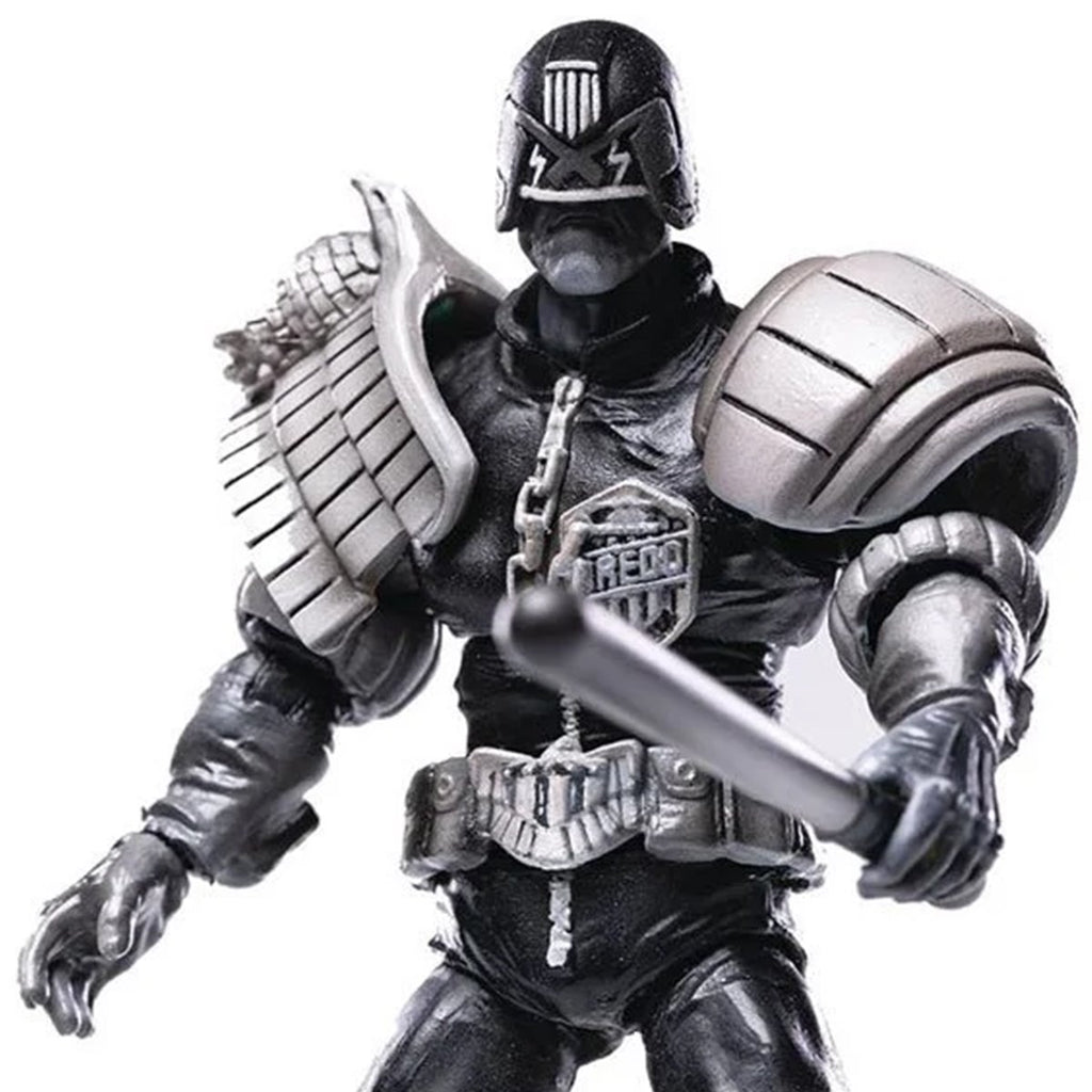 Judge Dredd Black and White Exquisite Mini Series 1:18 Scale Action Figure