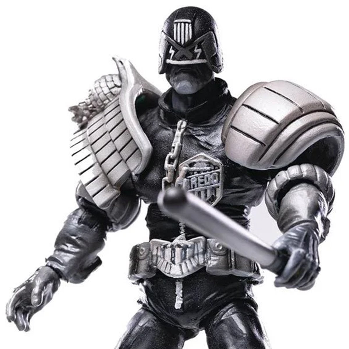 Judge Dredd Black and White Exquisite Mini Series 1:18 Scale Action Figure