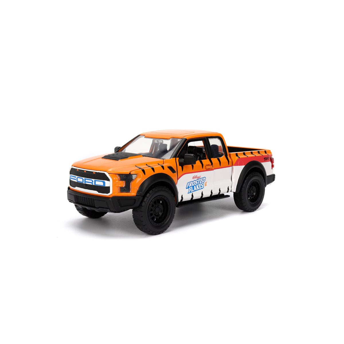 Hollywood Rides Kellogg's 2017 Ford F-150 Raptor 1:24 Scale Die-Cast Metal Vehicle with Tony the Tiger Figure