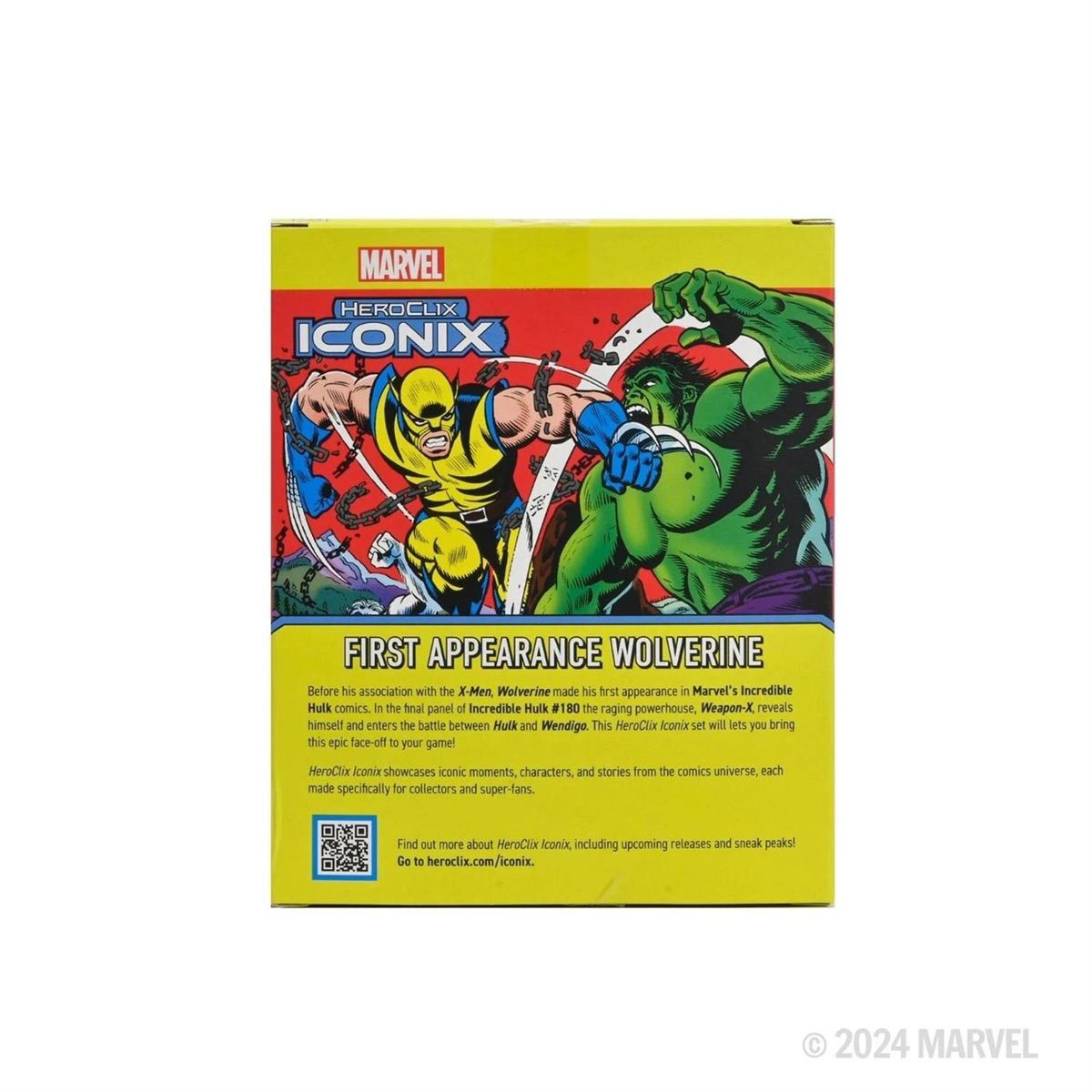 Marvel HeroClix Iconix: Wolverine First Appearance Mini-Figure 3-Pack