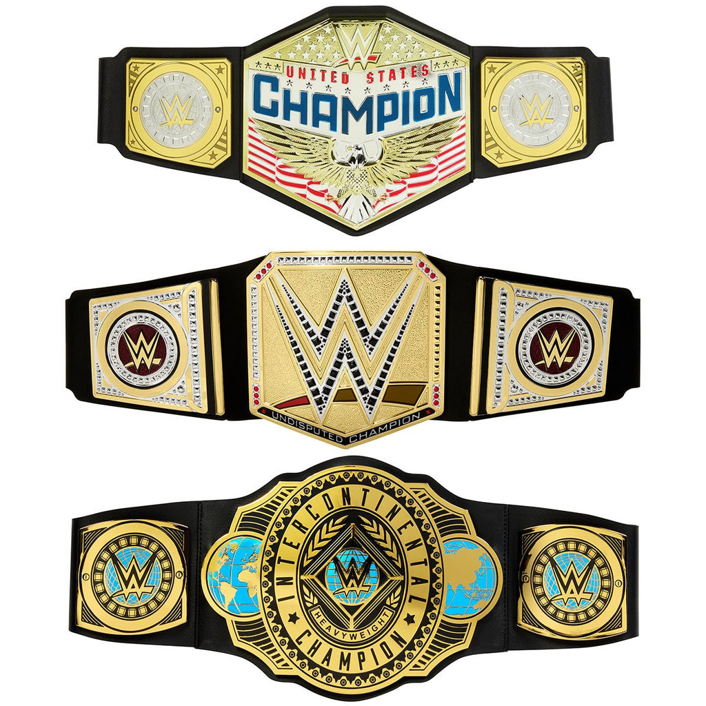 WWE Championship Title Belt Case of 4