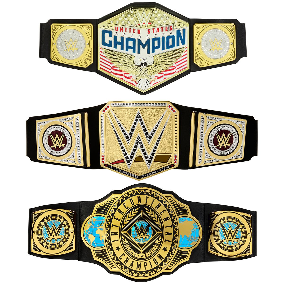 WWE Championship Title Belt Case of 4