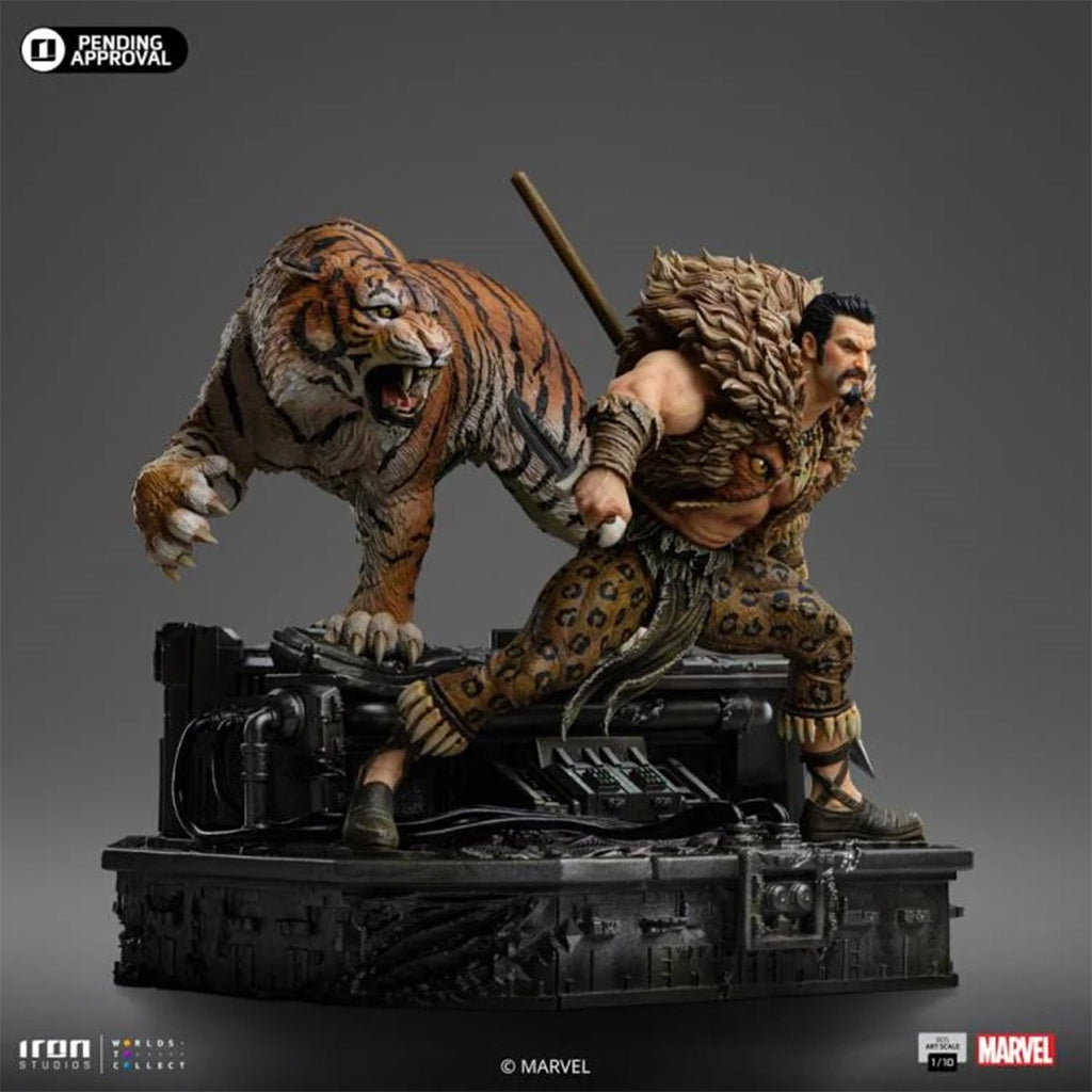 Kraven Spider-Man vs Villains Battle Diorama Series 1:10 Art Scale Limited Edition Statue