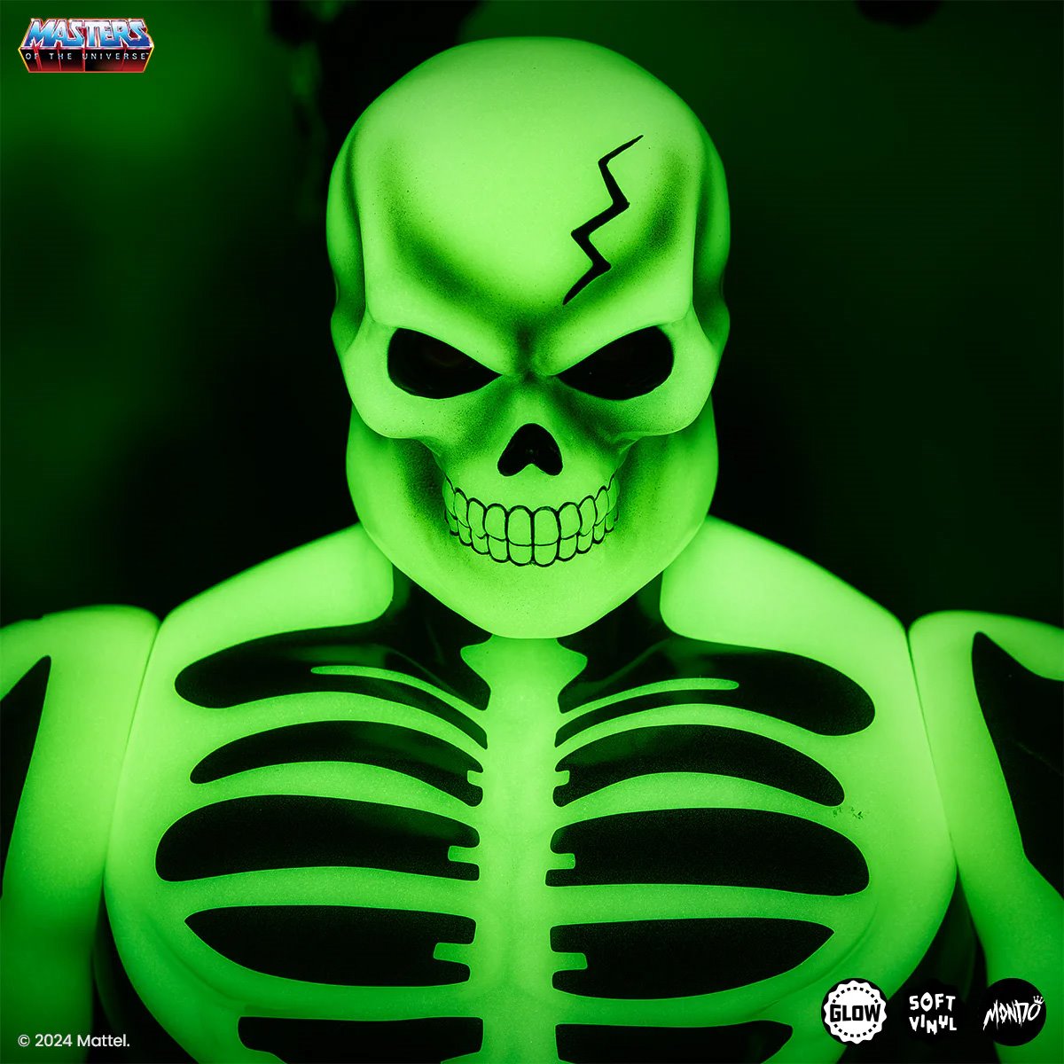 Masters of the Universe Scare Glow Classic Variant Glow-in-the-Dark Soft Vinyl Action Figure