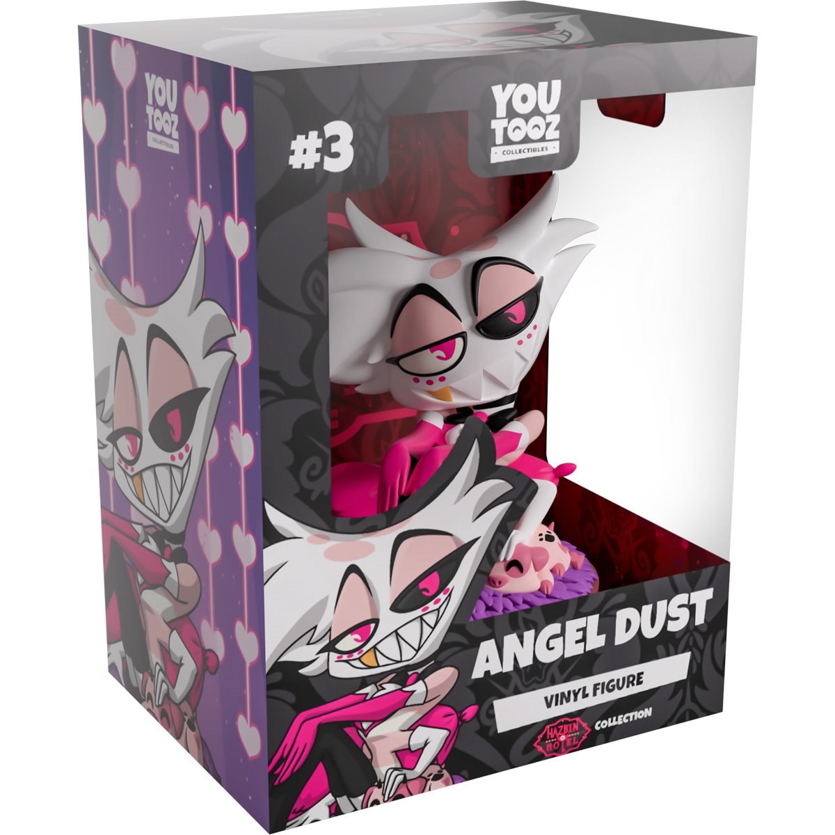Hazbin Hotel Collection Angel Dust Vinyl Figure #3