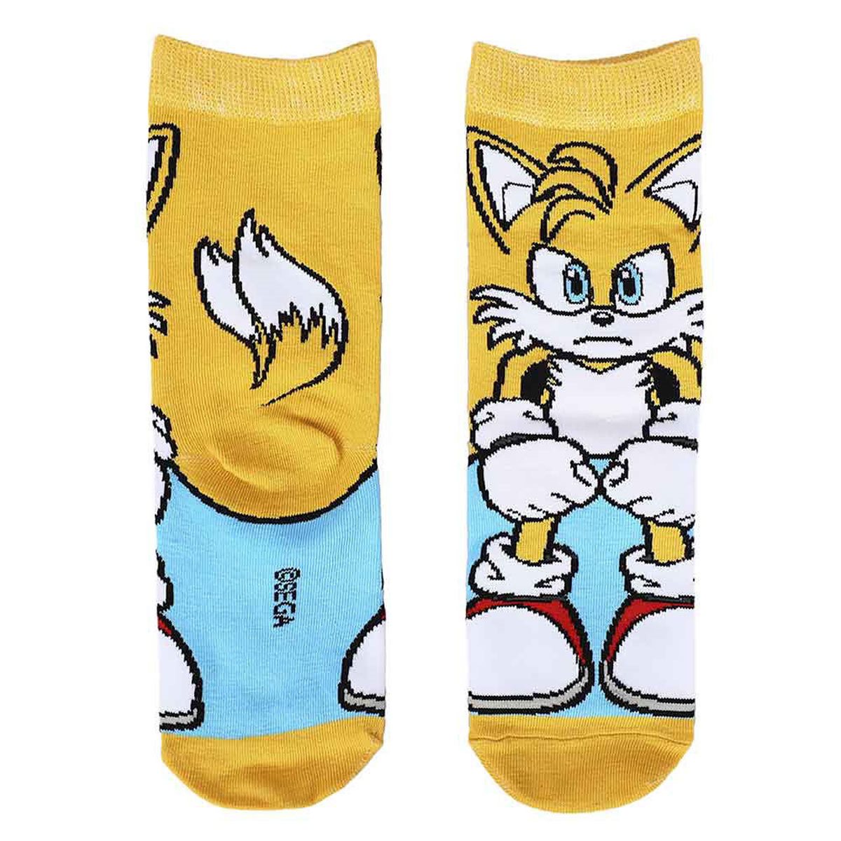 Sonic the Hedgehog Animigos 360 Character Youth Sock 3-Pack