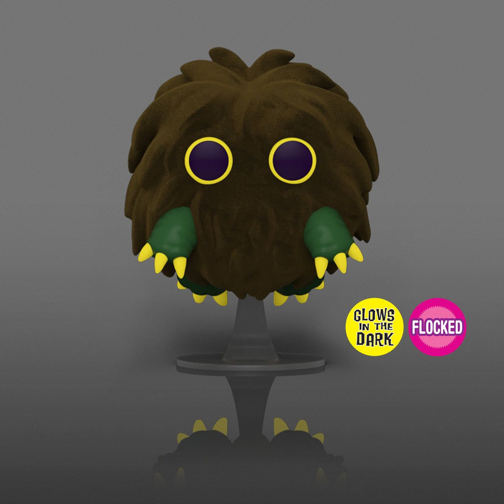 Yu-Gi-Oh! Kuriboh Flocked and Glow-in-the-Dark Funko Pop! Vinyl Figure #1455 - AAA Anime Exclusive