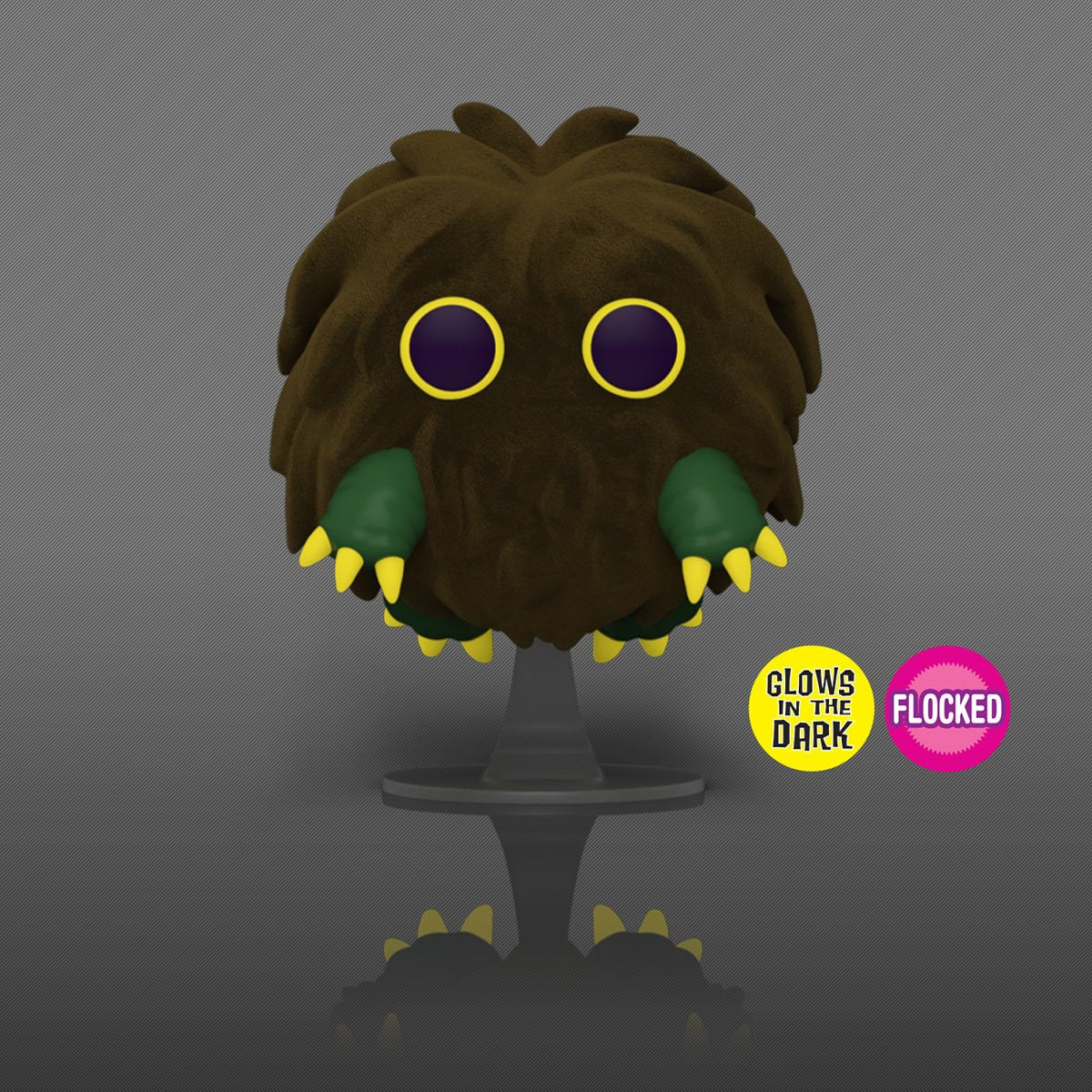 Yu-Gi-Oh! Kuriboh Flocked and Glow-in-the-Dark Funko Pop! Vinyl Figure #1455 - AAA Anime Exclusive