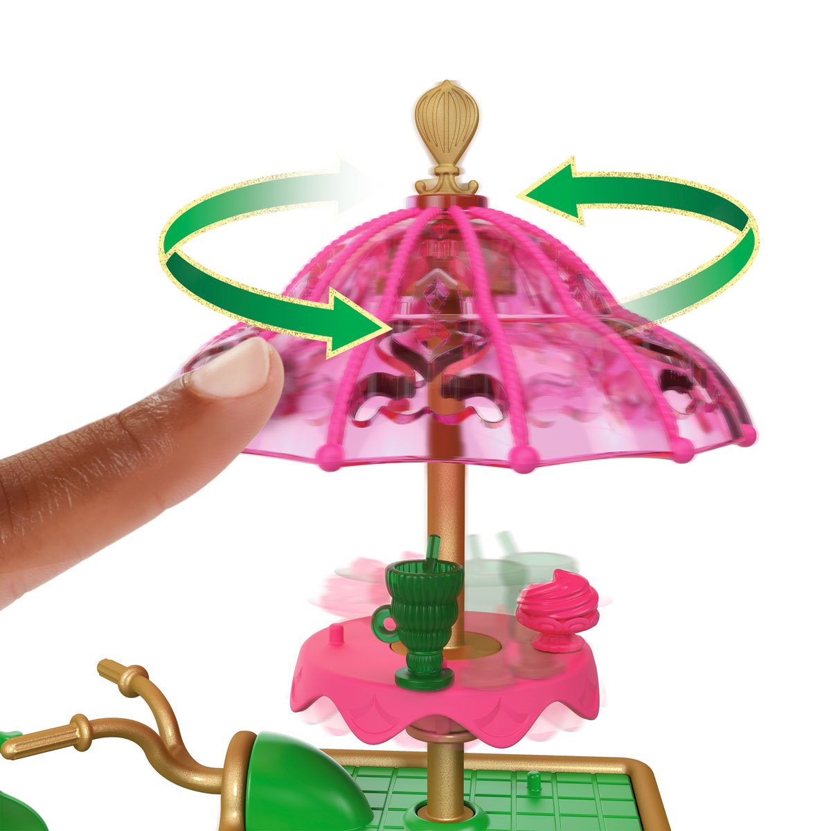 Wicked Emerald City Dessert Cart Playset with Doll