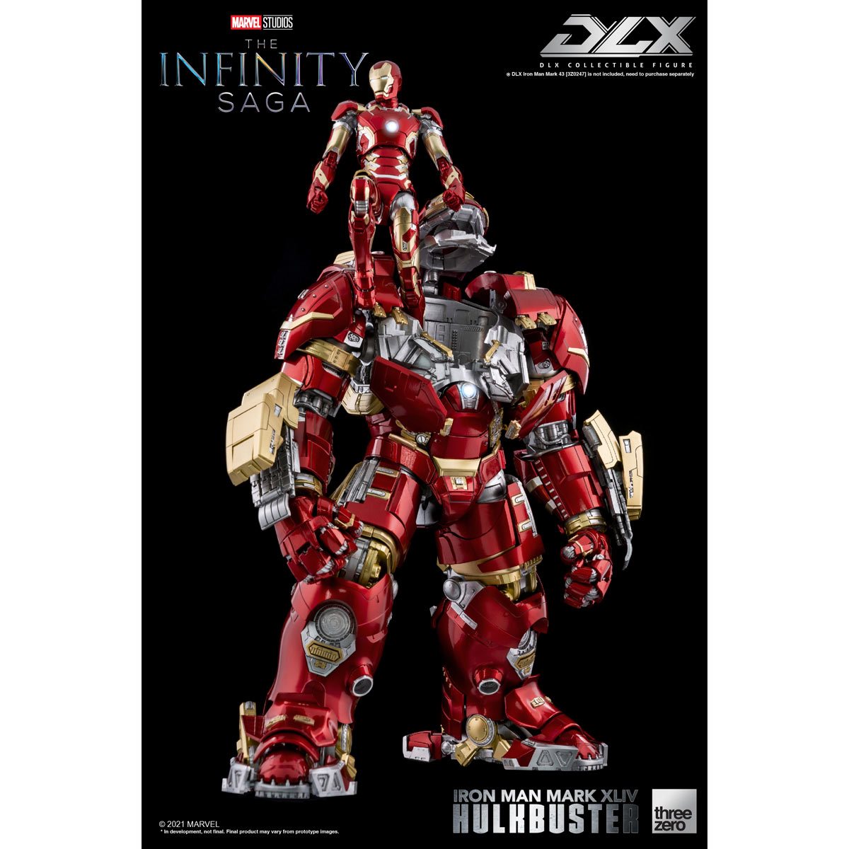 Marvel Infinity Saga Iron Man Mark 44 Hulkbuster DLX Figure