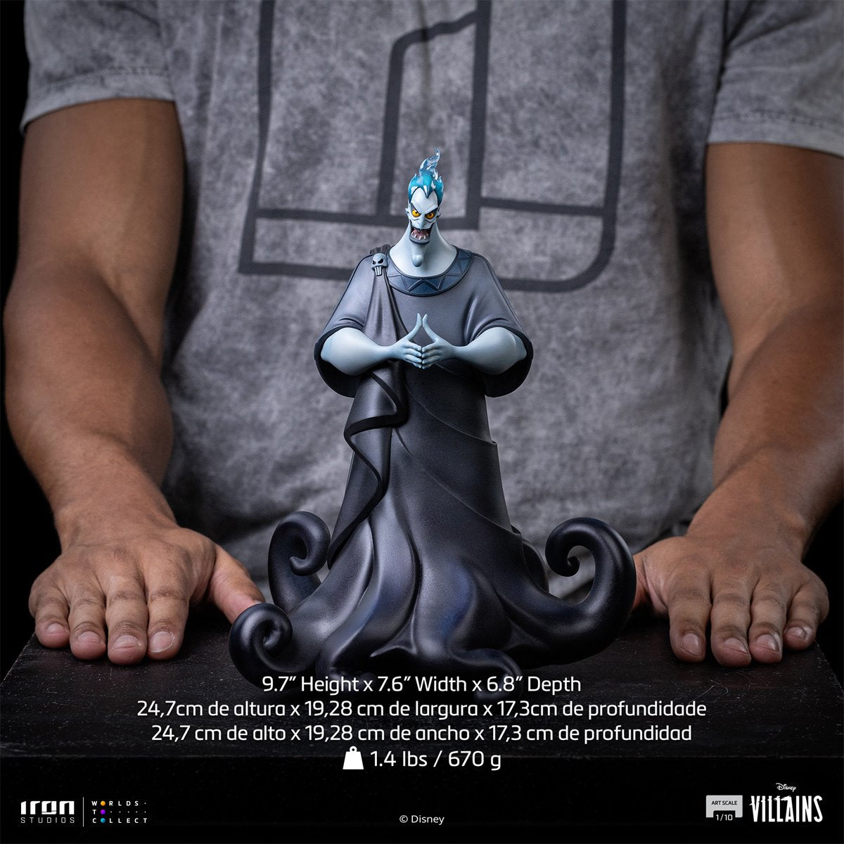 Hercules Hades Disney's Villains 1:10 Art Scale Limited Edition Statue