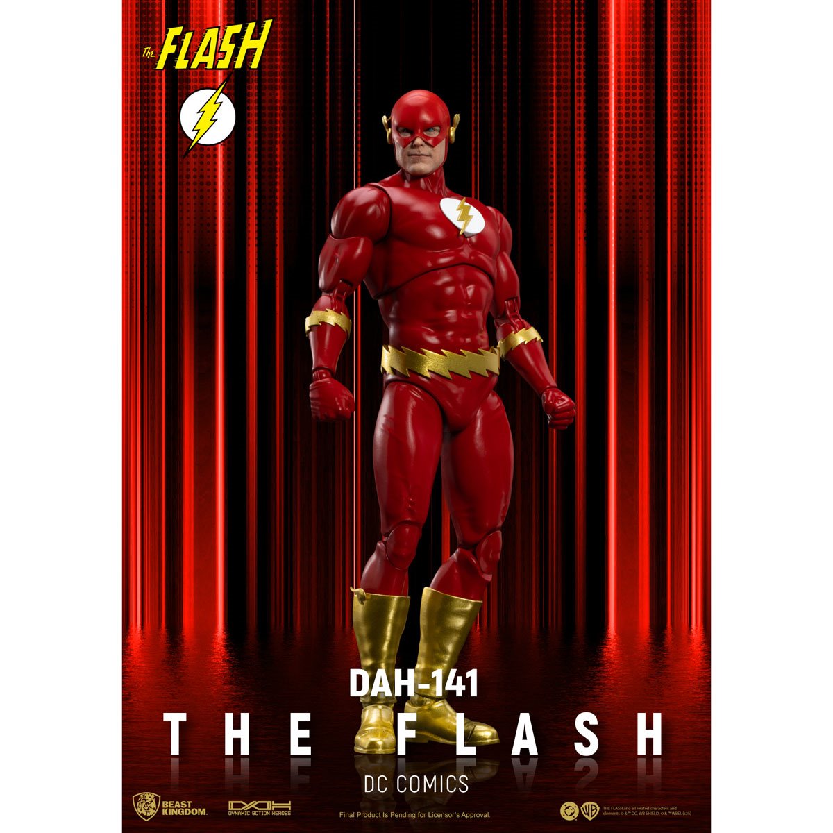 DC Comics The Flash DAH-141 Dynamic 8-Ction Heroes Action Figure