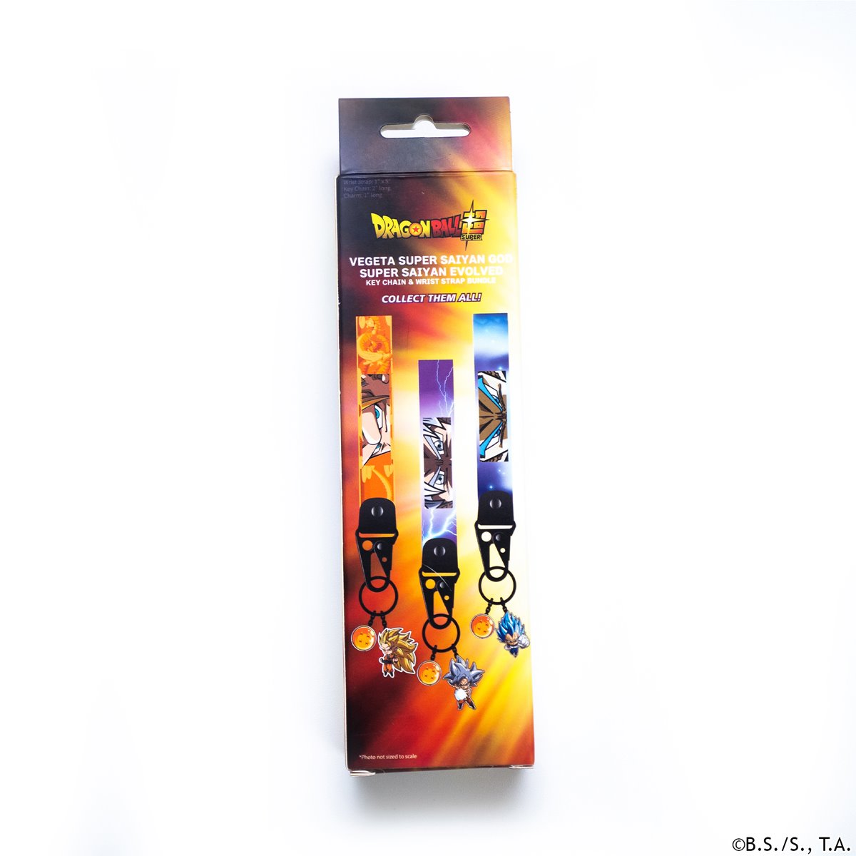 Dragon Ball Super Vegeta Super Saiyan Blue Keystrap