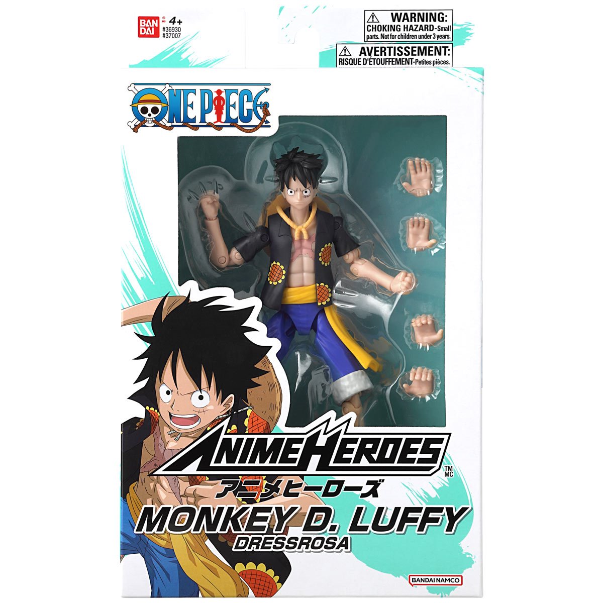 One Piece Anime Heroes Action Figure Wave 1 Case of 6